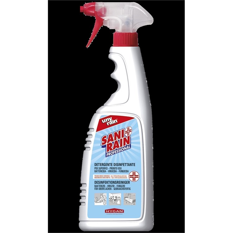 Comprof Comprof Sanirain Detergente Spray Disinfettante Professionale Per Superfici 750ml