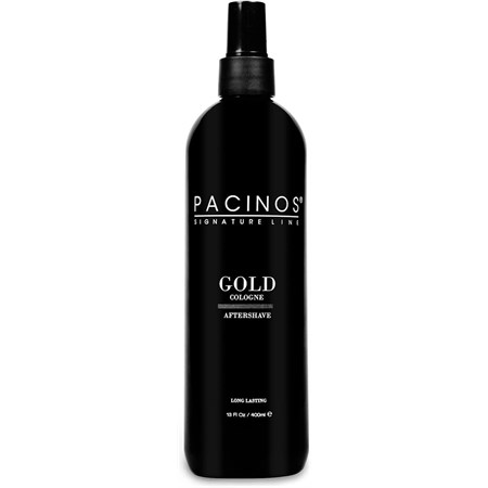 Pacinos Pacinos Aftershave Cologne Gold 400ml - Agrumi e Spezie in Rasatura