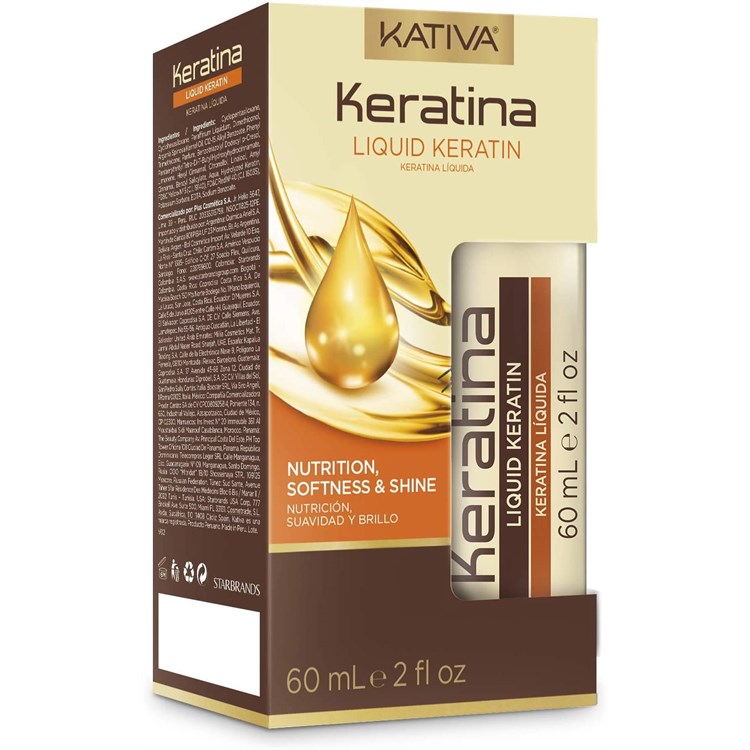 Kativa Kativa Keratina Liquid Keratin Nutrition Softness e Shine 60 ml