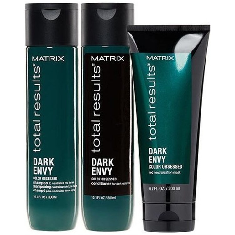 MATRIX MATRIX Kit Total Results Dark Envy Shampoo 300ml + Conditioner 300ml + Mask 200ml