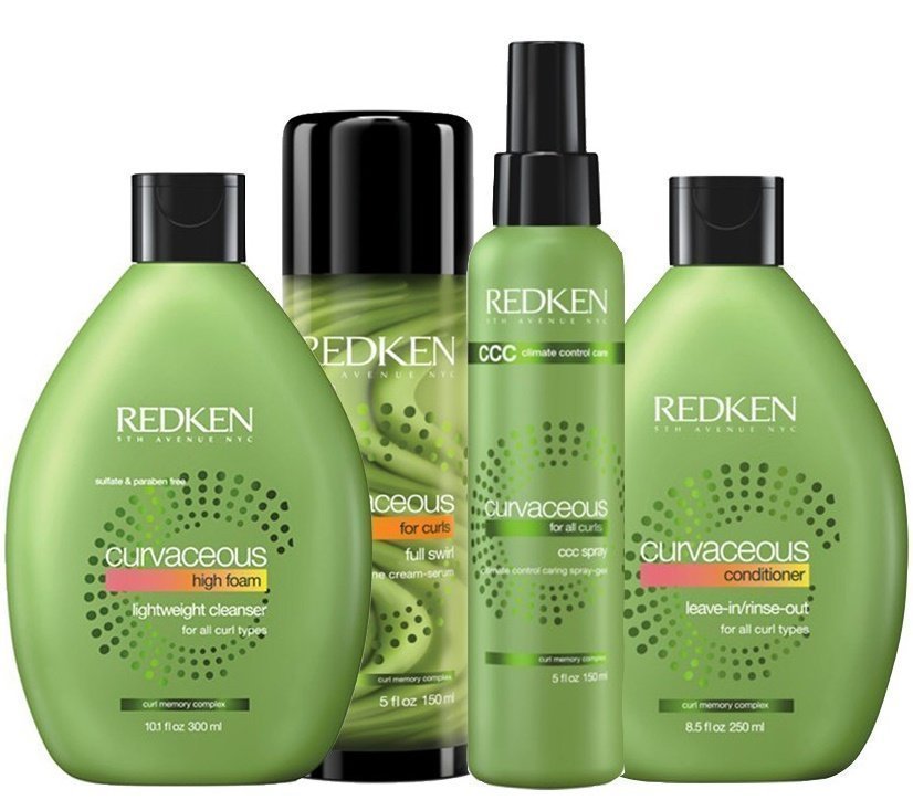 Redken Kit Curvaceous Shampoo + Conditioner + 2 Styling Capelli Ricci