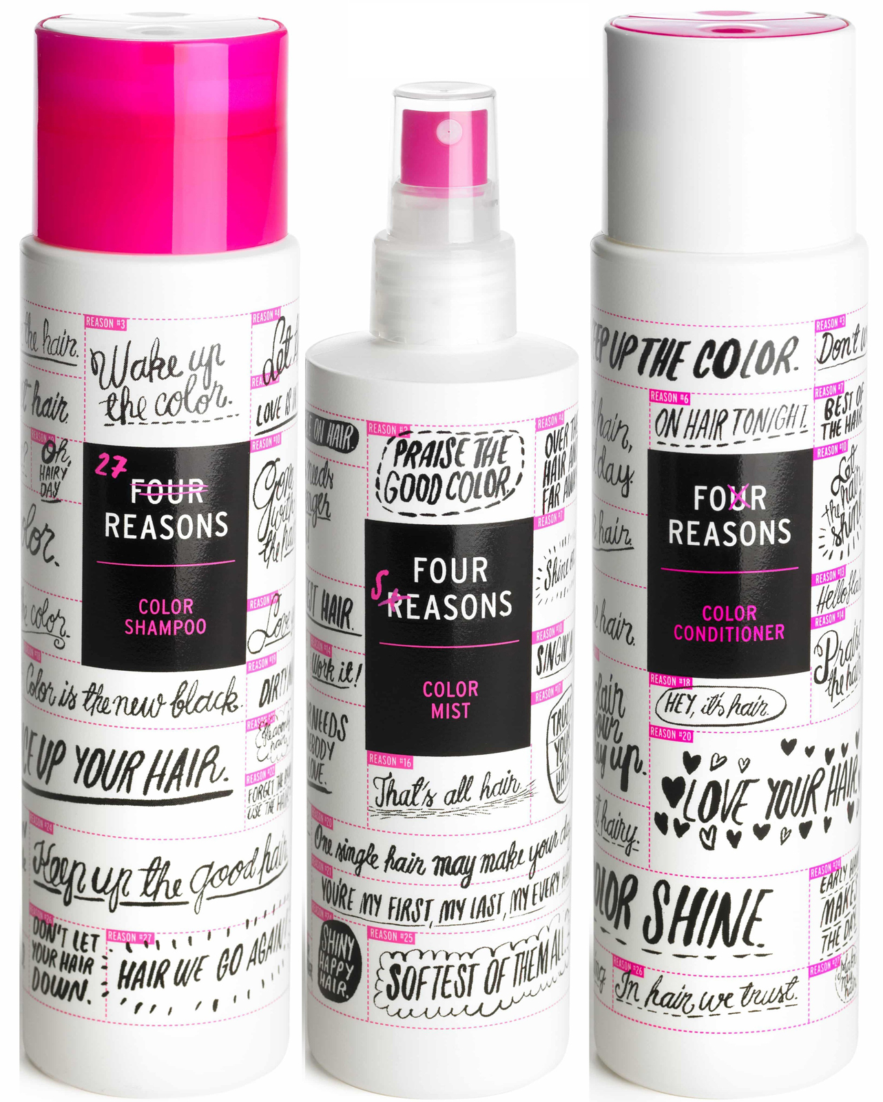 KC Professional Kit Four Reasons Color Shampoo 300ml + Conditioner