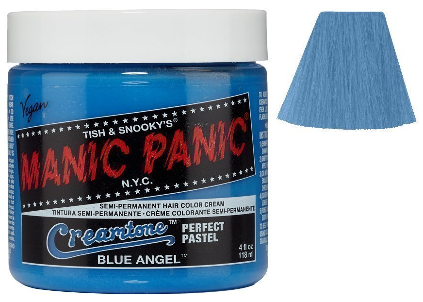manic panic pastel blue hair dye