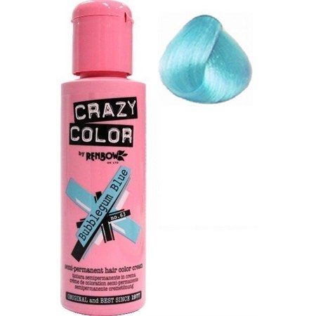 Crazy Color Bubblegum Blue