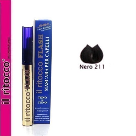 mascara per capelli tono su tono nero 211