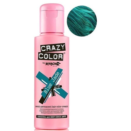 crazy color blue jade