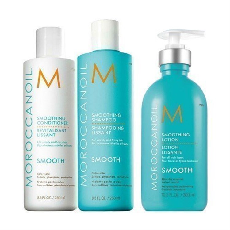 Moroccanoil Moroccanoil Kit Frizz Control Shampoo 250ml + Conditioner 250ml + Lozione 300ml