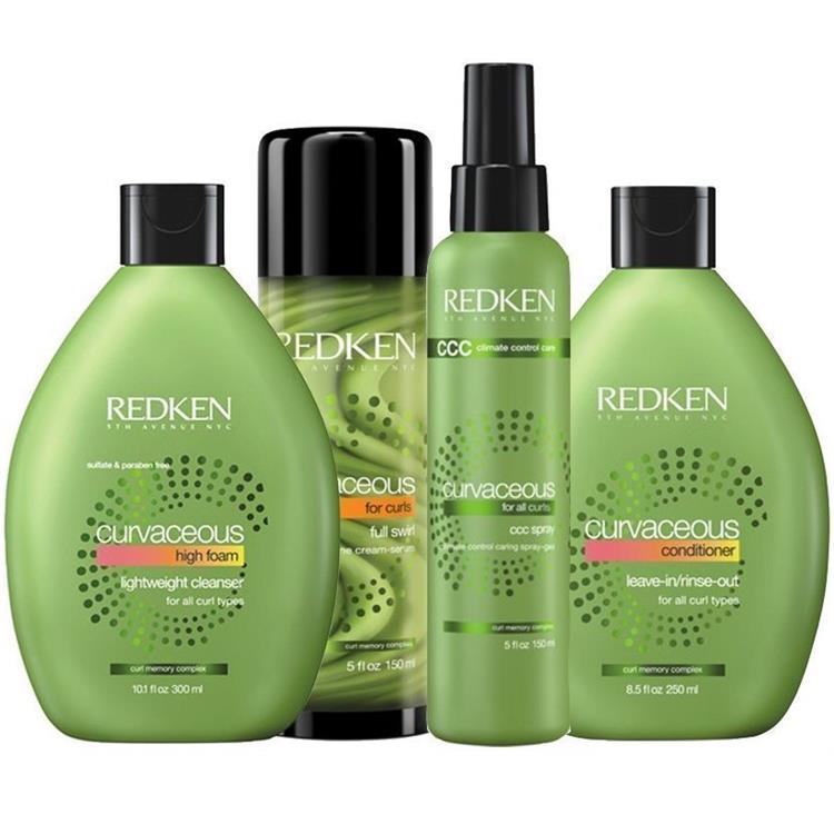 Redken Redken Kit Curvaceous Shampoo + Conditioner + 2 Styling