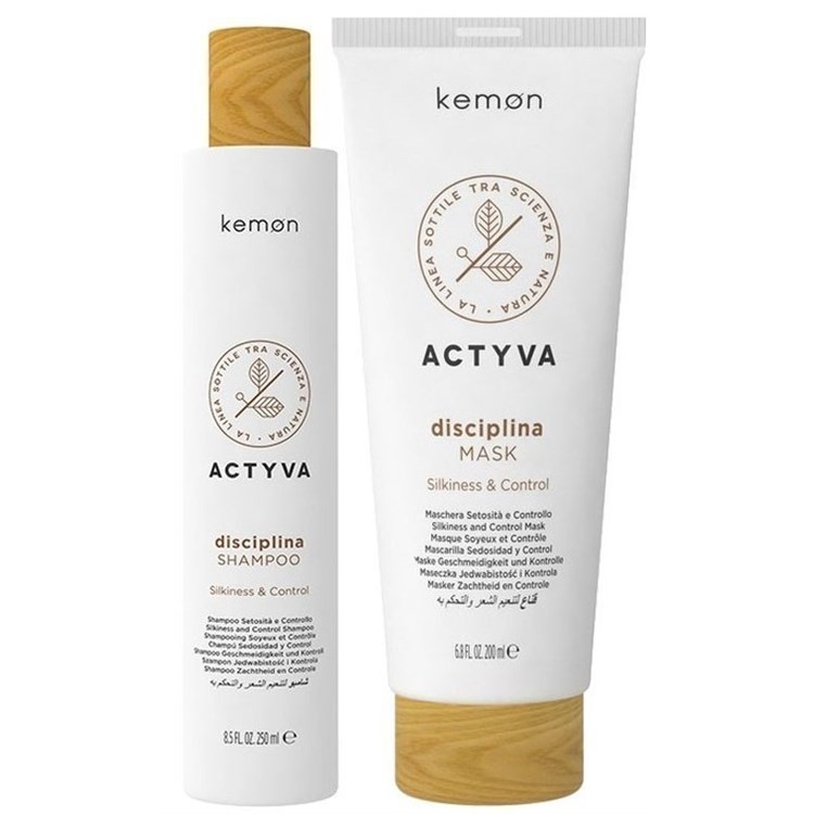 Kemon Actyva Kemon Actyva Kit Disciplina Shampoo 250ml + Mask 200ml