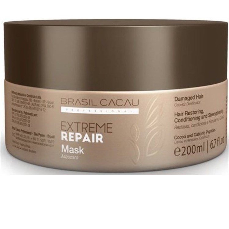 Brasil Cacau Brasil Cacau Cadiveu Extreme Repair Mask 200ml