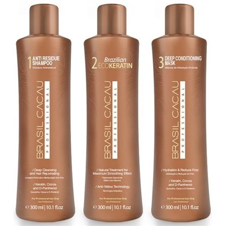 Cadiveu EcoKeratin Kit Shampoo + Treatment + Mask 3x300ml