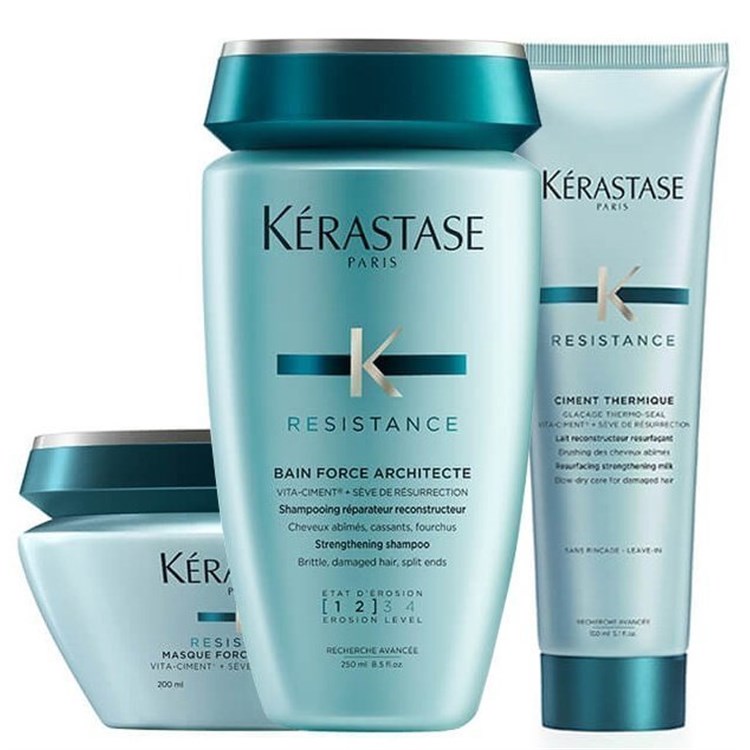 Kerastase Kerastase Kit Resistance Force Architecte Bain + Masque + Trattamento