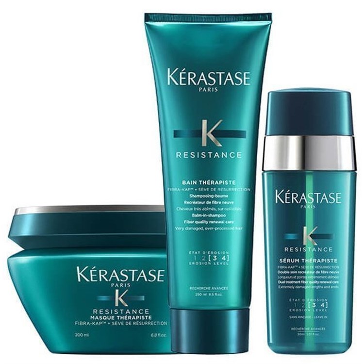 Kerastase Kerastase Kit Resistance Therapiste Bain + Masque + Trattamento