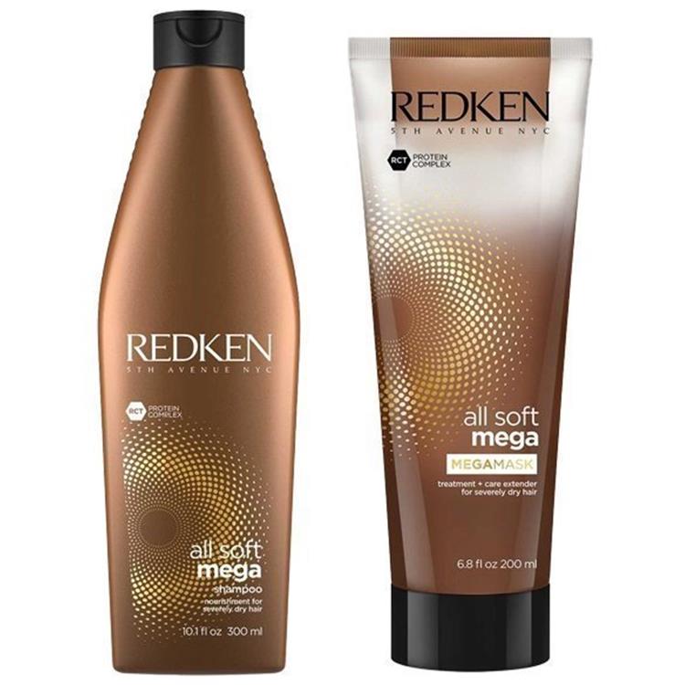 Redken Redken Kit All Soft Mega Shampoo + Mega Mask