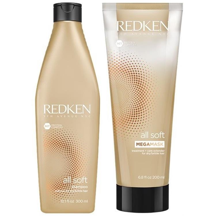 Redken Redken Kit All Soft Shampoo + Mega Mask