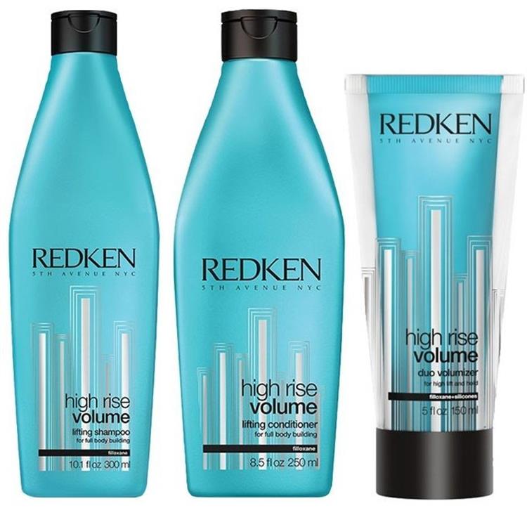 Redken Redken Kit High Rise Volume Shampoo + Conditioner + Styling