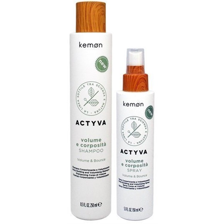 Kemon Actyva Kemon Actyva Kit Volume e Corposità Shampoo 250ml + Spray 150ml