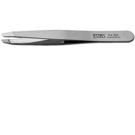 estas pinzetta acciaio inox obliqua art 34155
