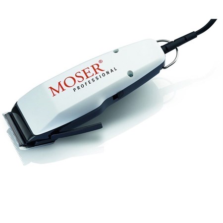 moser tosatrice professional hair clipper 1400 white edition