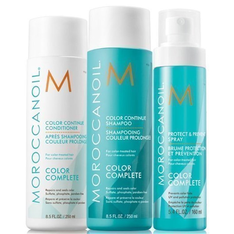 Moroccanoil Moroccanoil Kit Color Complete Shampoo 250ml + Conditioner 250ml + Spray 160ml
