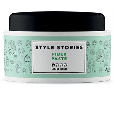 alfaparf style stories fiber paste 100ml