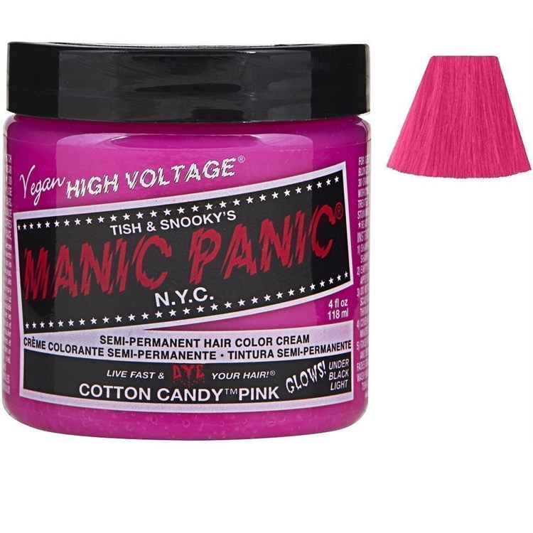 Manic Panic Manic Panic High Voltage Classic Formula Cotton Candy Pink 118ml