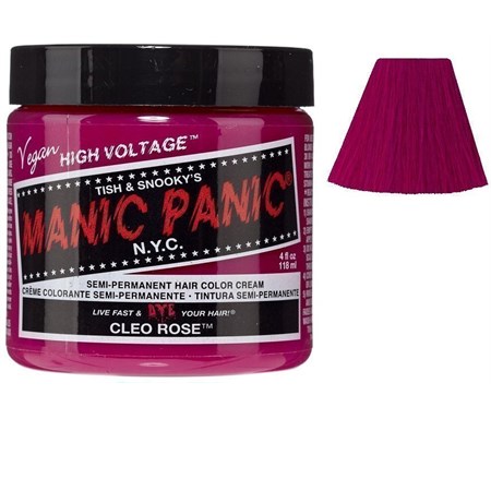 manic panic high voltage classic formula cleo rose 118ml
