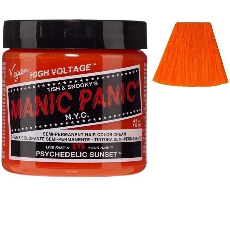 Manic Panic Manic Panic High Voltage Classic Formula Psychedelic Sunset 118ml