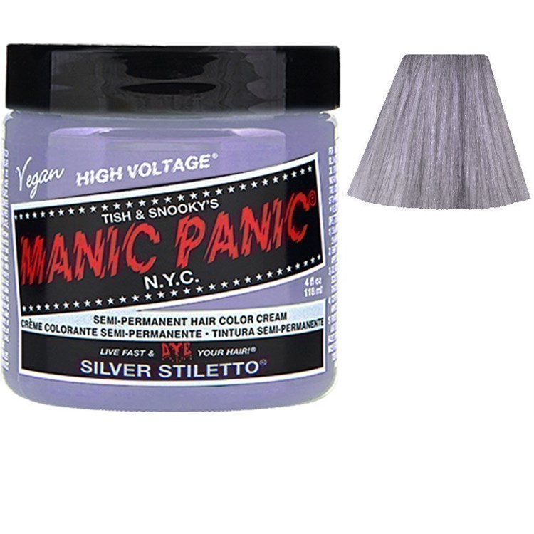 Manic Panic Manic Panic High Voltage Classic Formula Silver Stiletto 118ml