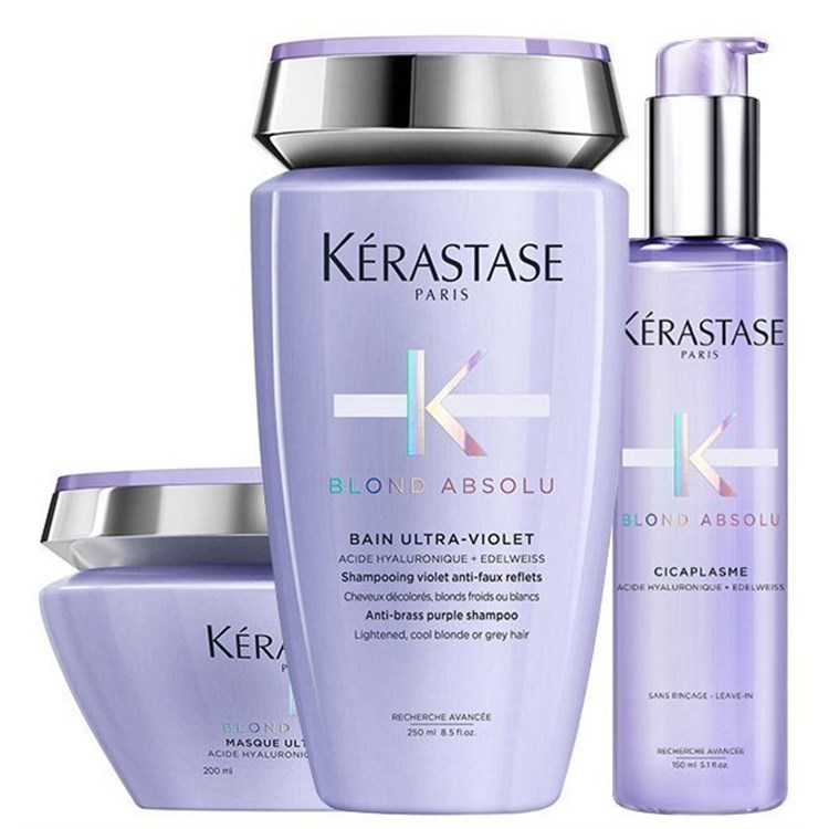 Kerastase Kerastase Kit Blond Absolu Bain Ultra-Violet + Masque + Trattamento