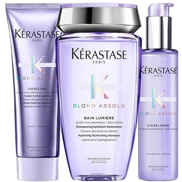 Kerastase Kerastase Kit Blond Absolu Bain Lumiere + Fondant + Trattamento