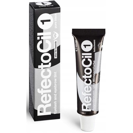 refectocil tinta per ciglia e sopracciglia pure black 1 15ml