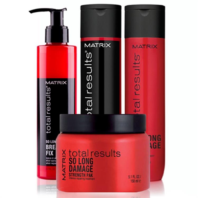 MATRIX MATRIX Kit Total Results So Long Damage Shampoo 300ml + Conditioner 300ml + Mask 150ml + Break Fix