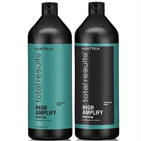 Kit Total Results High Amplify Shampoo 1000ml + Conditioner 1000ml