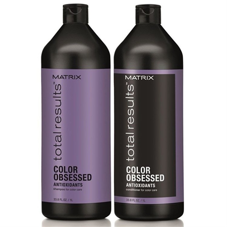MATRIX MATRIX Kit Total Results Color Obsessed Shampoo 1000ml + Conditioner 1000ml