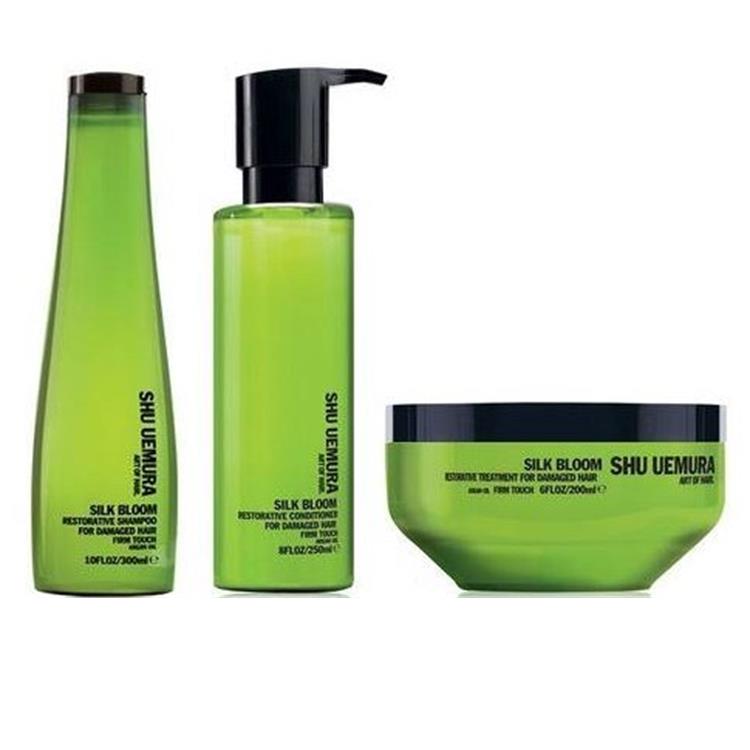 SHU UEMURA SHU UEMURA Kit Silk Bloom Shampoo 300ml + Conditioner 250ml + Treatment 200ml