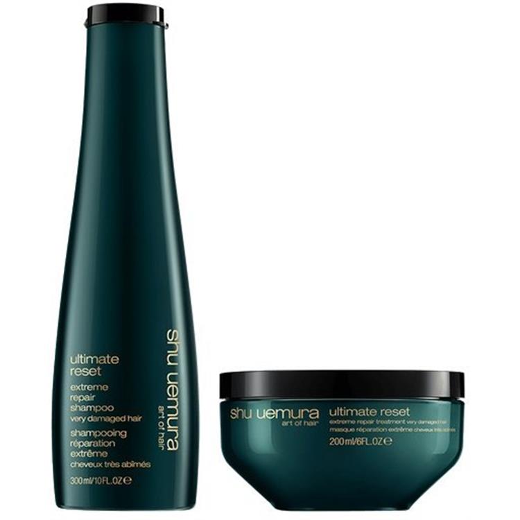 SHU UEMURA SHU UEMURA Kit Ultimate Reset Shampoo 300ml + Treatment 200ml