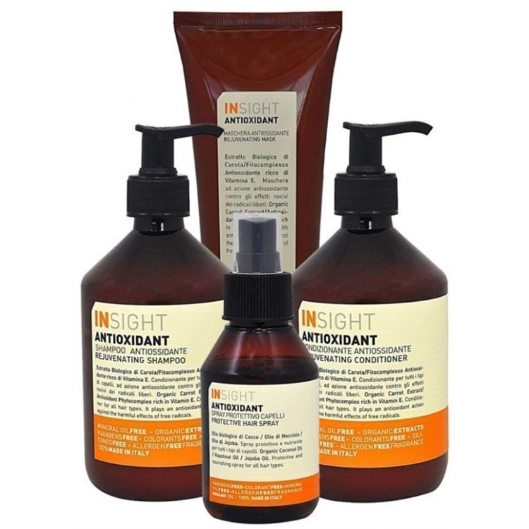 INSight INSight Kit Antioxidant Sun Shampoo + Conditioner + Maschera + Spray Protettivo