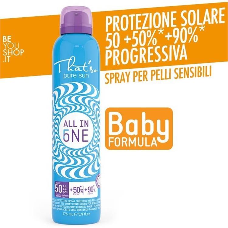 That’so That’so All In One Olio Secco Protettivo Pelli Sensibili SPF 50/80/100 200ml