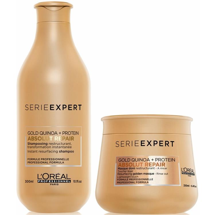 L'Oreal L'Oreal Kit Serie Expert Absolut Repair Gold Quinoa Protein Shampoo 300ml + Masque 250ml