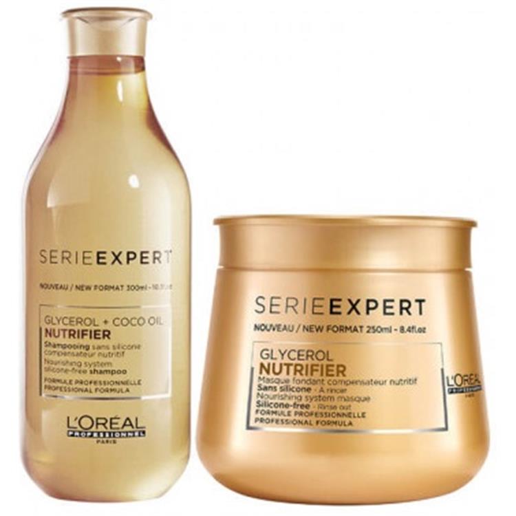 L'Oreal L'Oreal Kit Serie Expert Nutrifier Glycerol + Coco Oil Shampoo 300ml + Masque 250ml