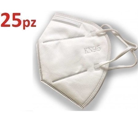 mascherina di protezione kn95 ffp2 conf 25pz