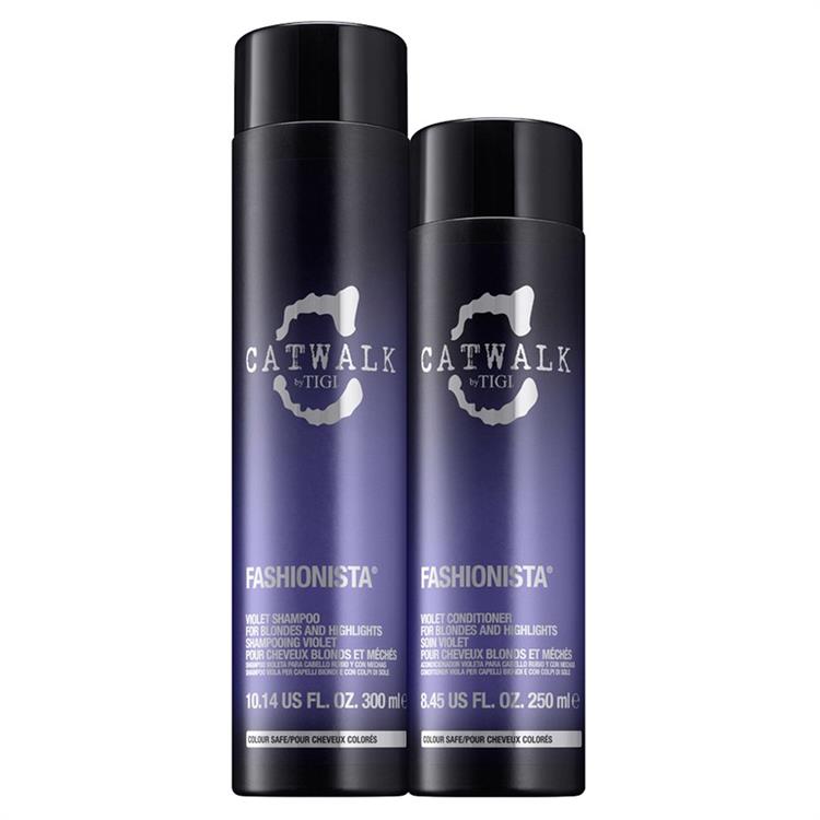 Tigi Tigi Kit Catwalk Fashionista Violet Shampoo 300ml + Conditioner 250ml