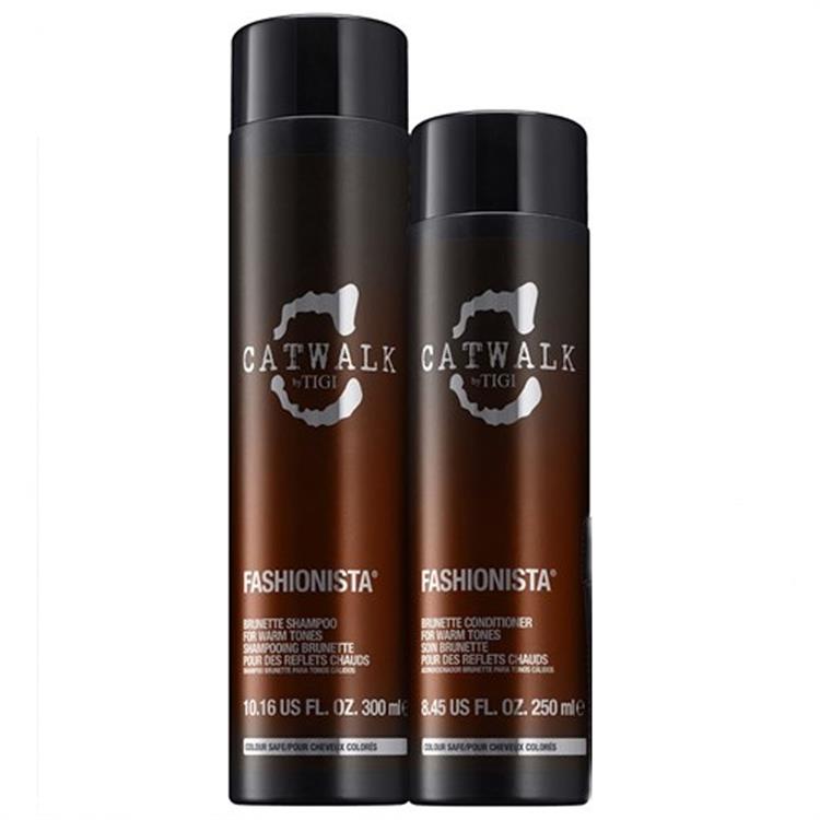 Tigi Tigi Kit Catwalk Fashionista Brunette Shampoo 300ml + Conditioner 250ml