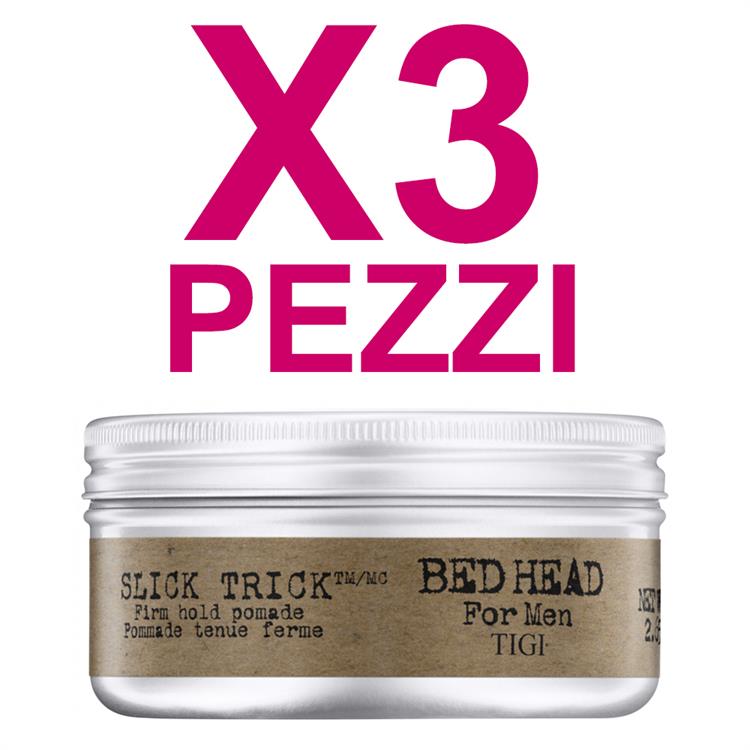 Tigi Tigi Kit Bed Head b For Men Slick Trick Pomade 75gr 3pz