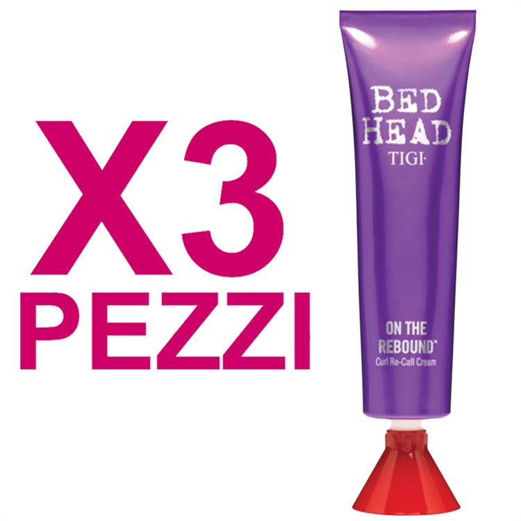 Tigi Tigi Kit Bed Head On The Rebound Curl Recall Cream 125ml 3pz