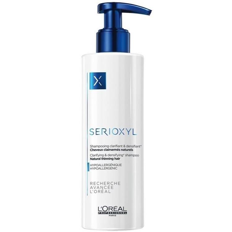 L'Oreal L'Oreal Serioxyl Clarifiant e Densifiant Shampoo Natural Thinning Hair 250ml Capelli Naturali