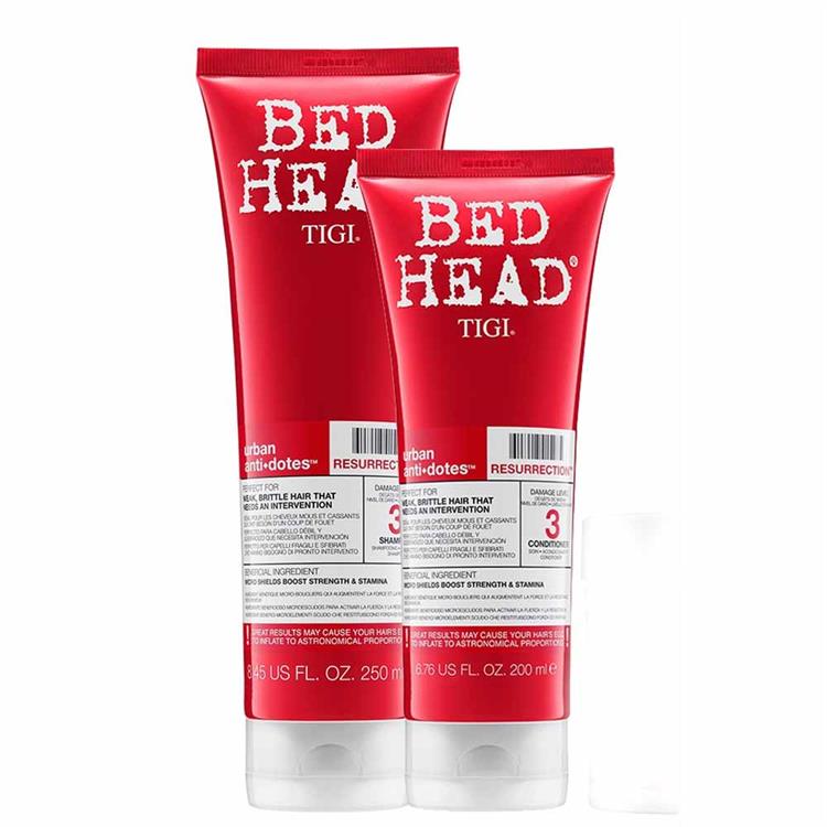Tigi Tigi Kit Bed Head Resurrection Shampoo 250ml + Conditioner 200ml