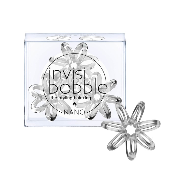 Invisibobble Invisibobble INVISIBOBBLE Nano Crystal Clear 3pz
