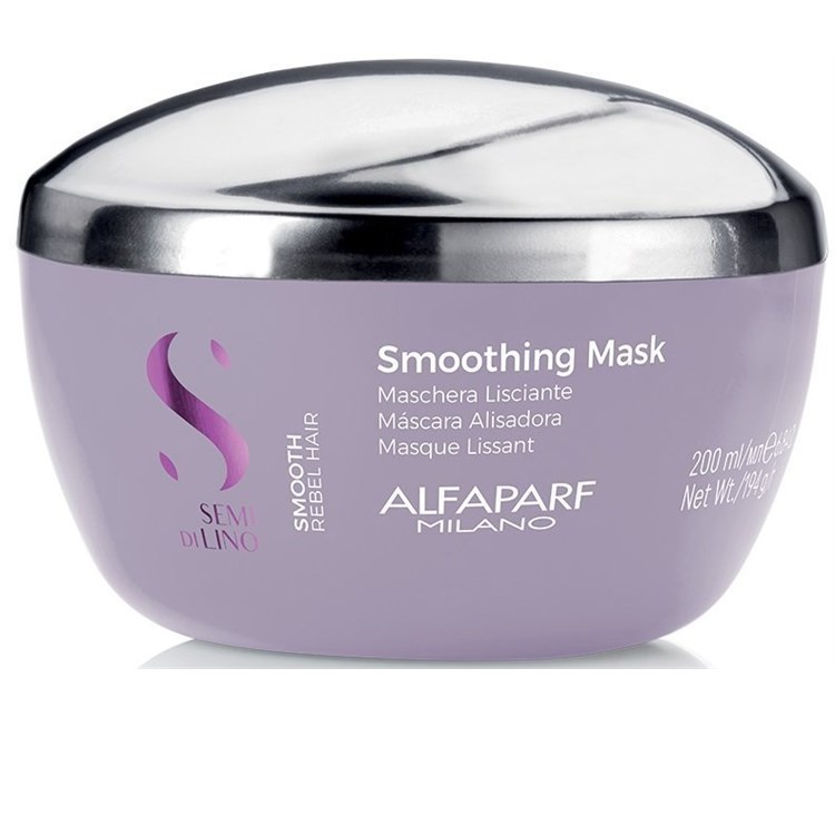 Alfaparf Alfaparf Semi Di Lino Smoothing Mask 200ml Maschera Lisciante